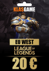 LoL Eu West 20 Euro Gift Card